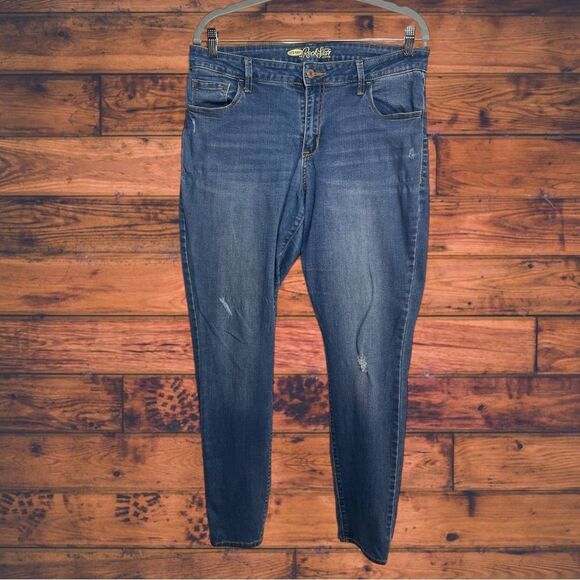 5 for $25🔥Old Navy The Rockstar Skinny Jeans Size 14 - Picture 1 of 6